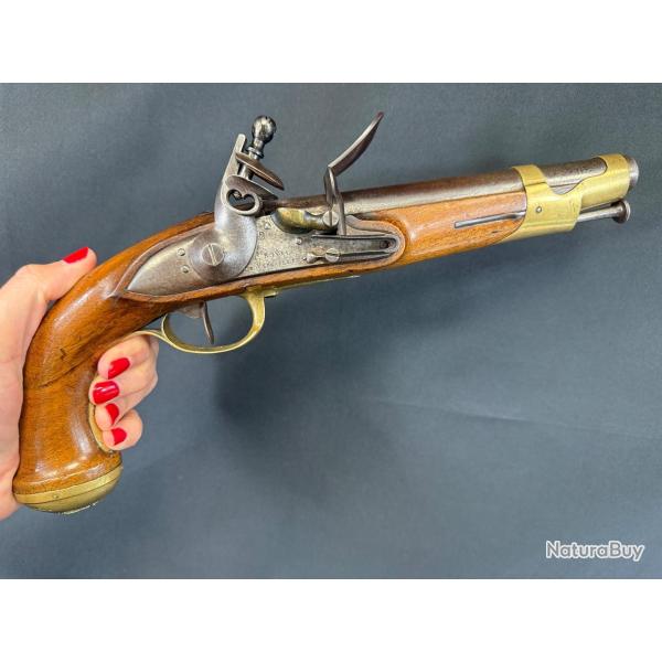 MAGNIFIQUE PISTOLET DE LA GARDE DU CORPS DU ROI P�RIODE RESTAURATION