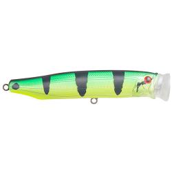 Poisson nageur TACKLE HOUSE Feed popper 150 W06 Mat chart peacock