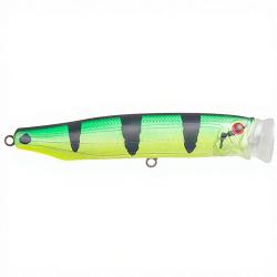 Poisson nageur TACKLE HOUSE Feed popper 150 W06 Mat chart peacock