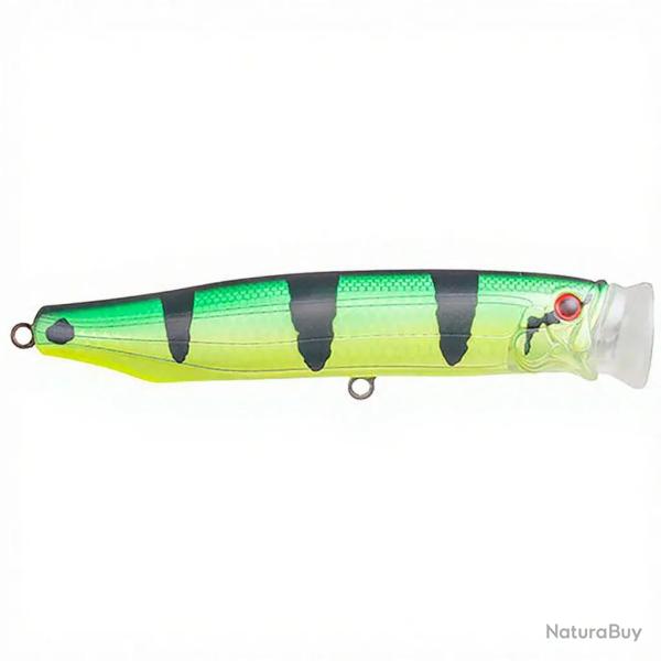 Poisson nageur TACKLE HOUSE Feed popper 150 W06 Mat chart peacock