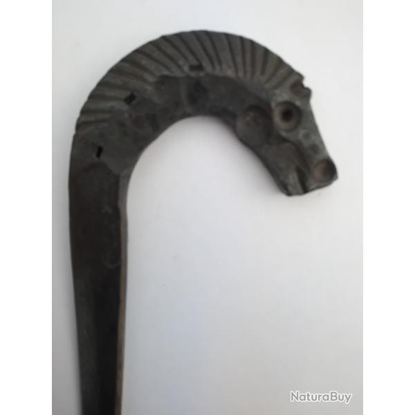 TETE  DE  CHEVAL  FER  FORGE