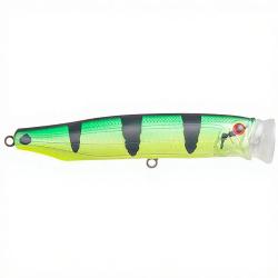 Poisson nageur TACKLE HOUSE Feed popper 135 W06 Mat chart peacock