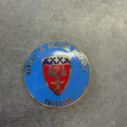 M&eacute;daille de table Bureau du Service National Toulouse