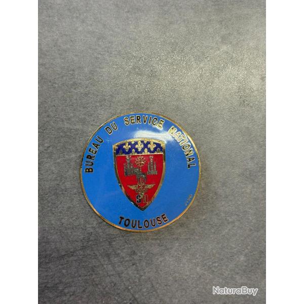 M�daille de table Bureau du Service National Toulouse