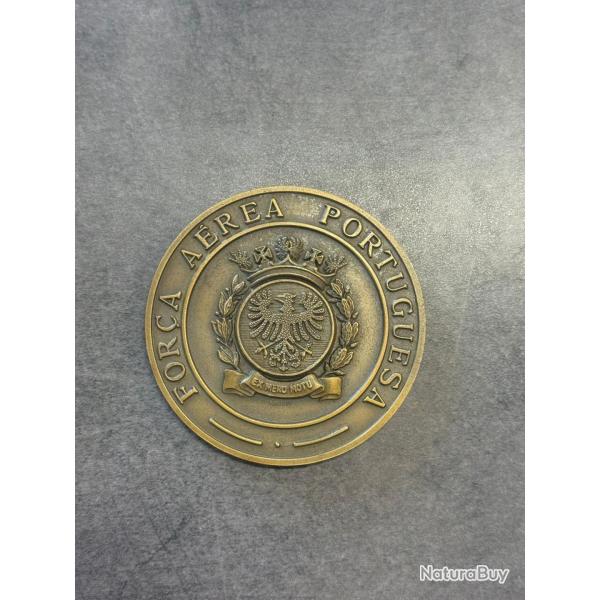 M�daille de table For�a A�rea Portuguesa