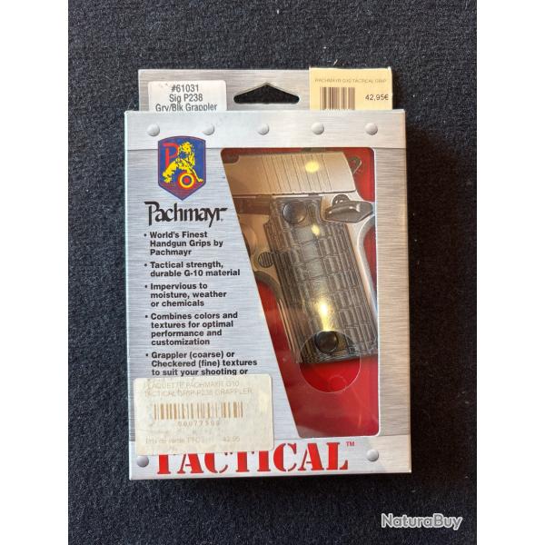 DESTOCKAGE !! POIGNEE PACHMAYR G10 TACTICAL GRIP SIG SAUER P238 GRAPPLER