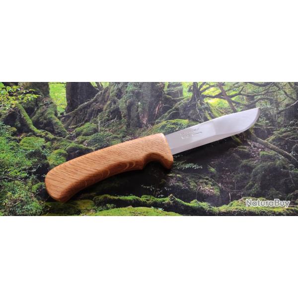 Couteau MORAKNIV Bushcraft Custom + �tui cuir FABRICATION ARTISANALE