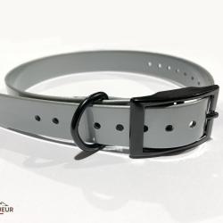 COLLIER BIOTHANE 25MM JAUNE