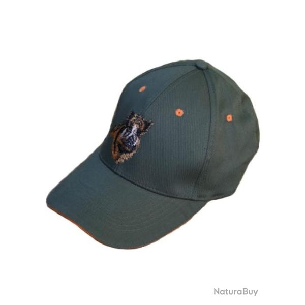 CASQUETTE SANGLIER KAKI SOMLYS