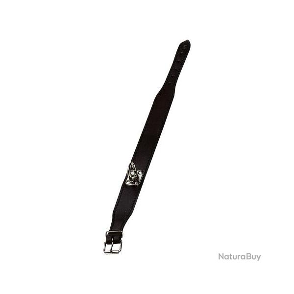 COLLIER CUIR RECHERCHE AU SANG fritzmann 40CM