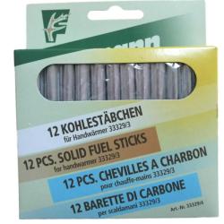 BARETTES CHARBONS POUR CHAUFFERETTE PAR 12