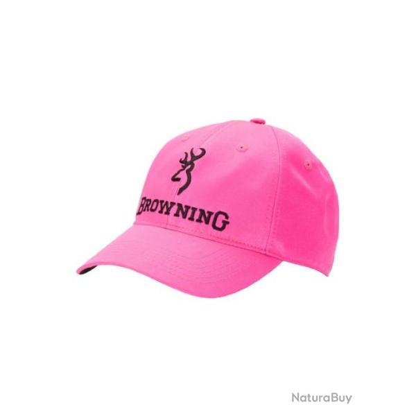 CASQUETTE BROWNING PINK BLAZE