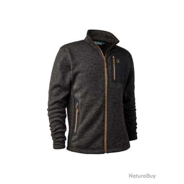 DEERHUNTER Veste tricote Sarek DARK NIGHT