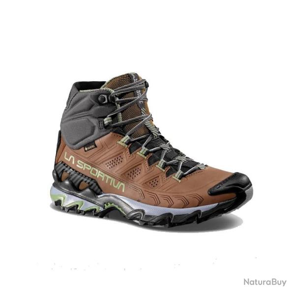 La Sportiva ultra raptor ii mid leather woman gtx taupe sage