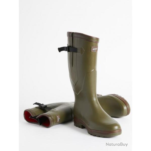 BOTTES AIGLE PARCOURS 2 iso KAKI 45