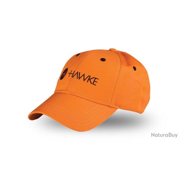 Hawke ~ CASQUETTE Orange Cotton Twill Cap