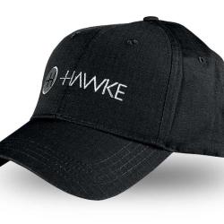 Hawke ~ CASQUETTE noire ripstop