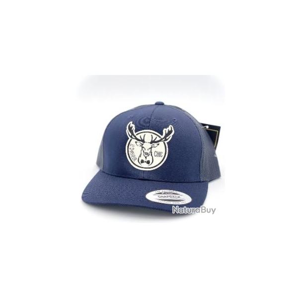 Casquette LE CHASSEUR CHIC Cerf BLEU