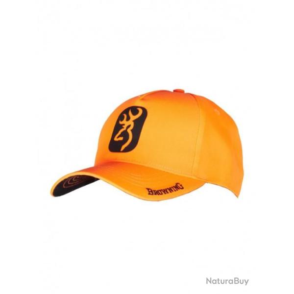 Casquette BROWNING MORE orange