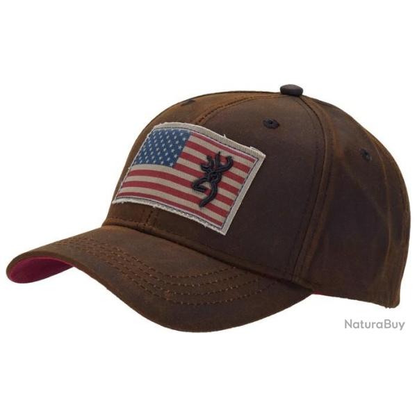 Casquette LIBERTY WAX marron