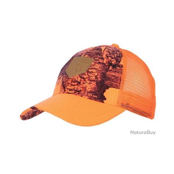 CASQUETTE SOMLYS MAILLE CAMO ORANGE