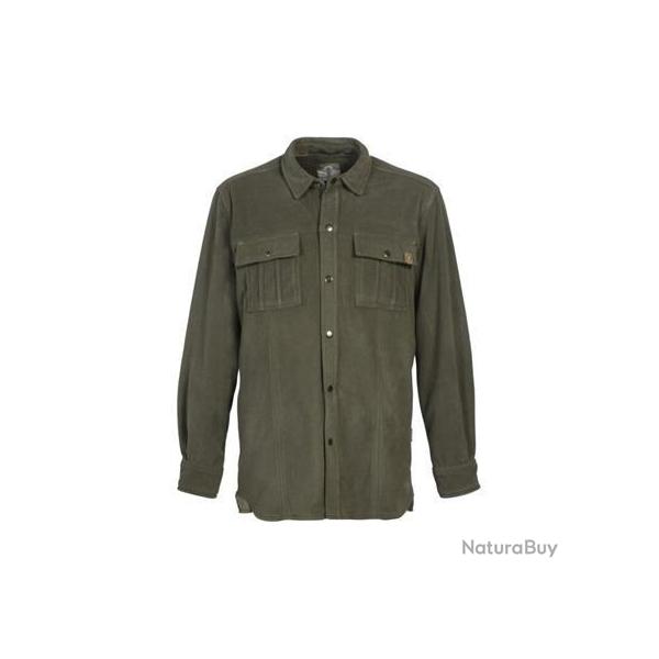 CHEMISE POLAIRE WILD BOAR REPUBLIC SANGLIER KAKI