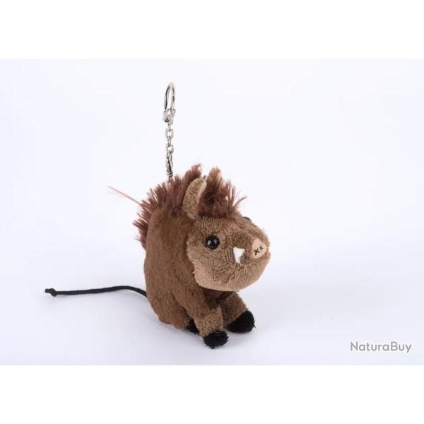 Porte clef sanglier peluche 10 cm