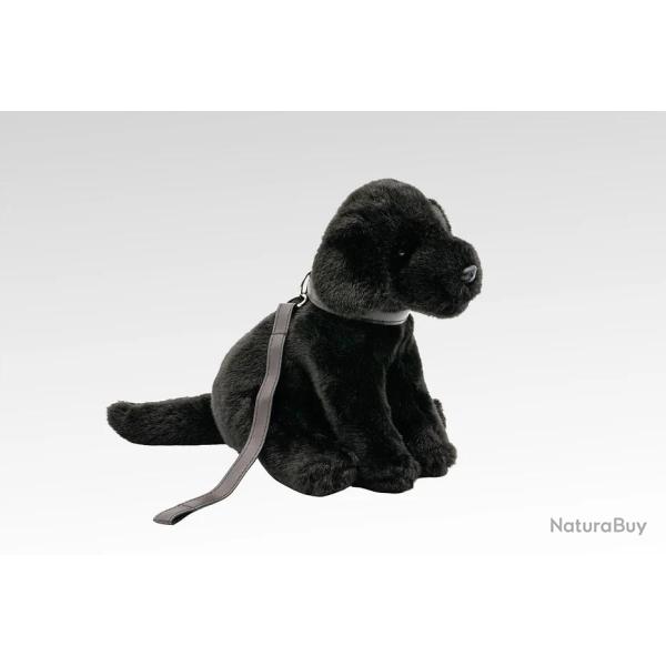 Peluche Labrador noir 25 cm