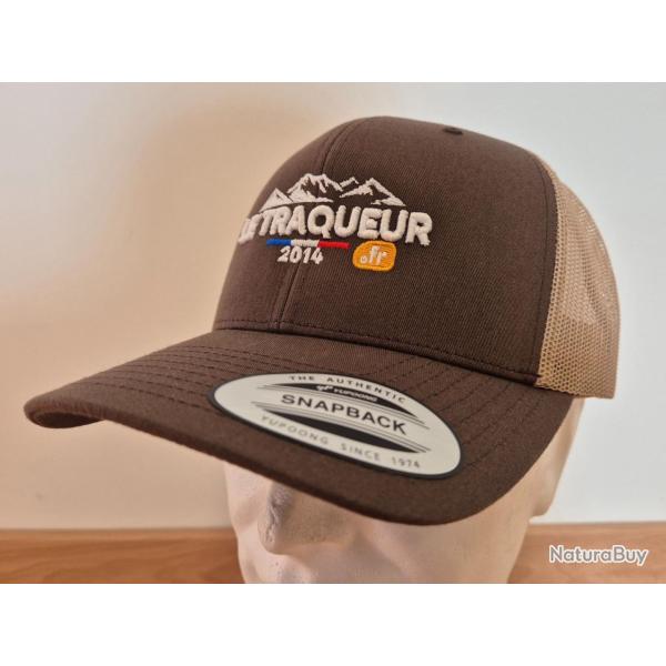 CASQUETTE BRODEE LETRAQUEUR snapback marron