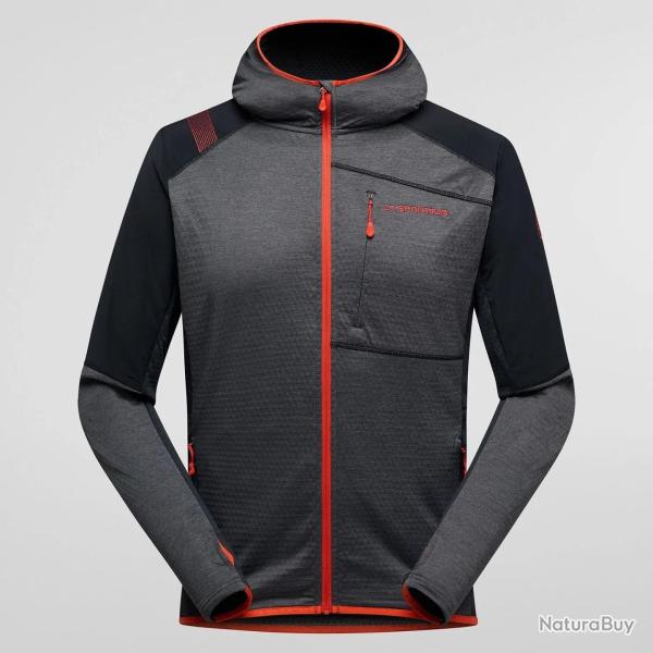 LA SPORTIVA Existence Hoody Man Papaya/Sangria XXL