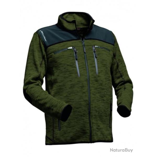 PROTOS VESTE INUIT HOMME Green melange