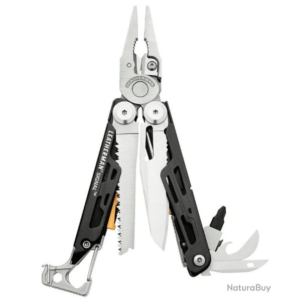 LEATHERMAN Signal outil multifonctions Black and Silver