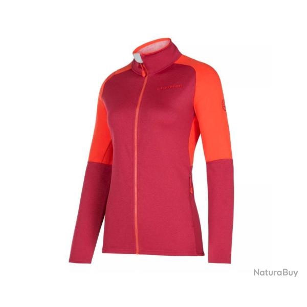 Polaire La Sportiva Elements JKT Velvet Cherry Tomato