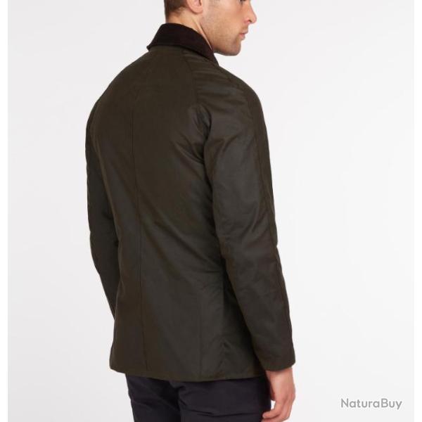 Veste Ashby Wax Olive Barbour