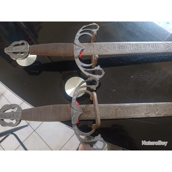 Deux replique pes tizona del cid