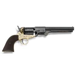 R&Eacute;VOLVER POUDRE NOIRE PIETTA 1851 COLT NAVY CONFEDERATE COMMEMO CSA GRAV&Eacute; LAITON CALIBRE 44