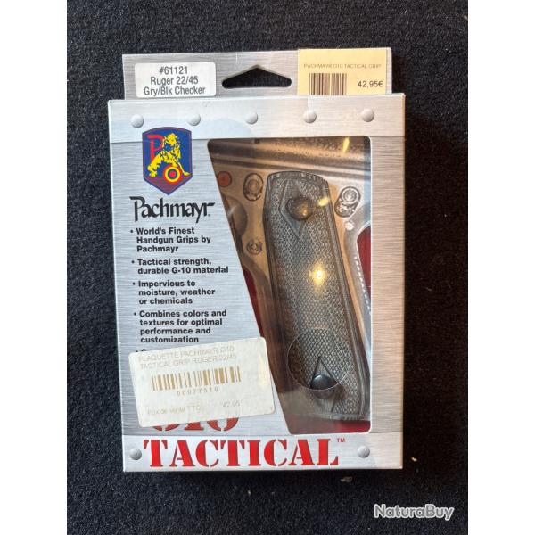 DESTOCKAGE !! POIGNEE PACHMAYR G10 TACTICAL GRIP RUGER 22/45 CHECKER