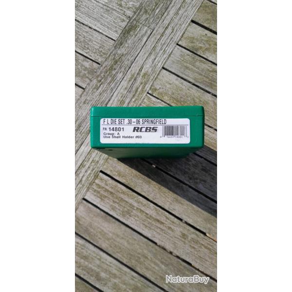Vends jeu d outils RCBS calibre 30 06 avec son shell holder..n� 3