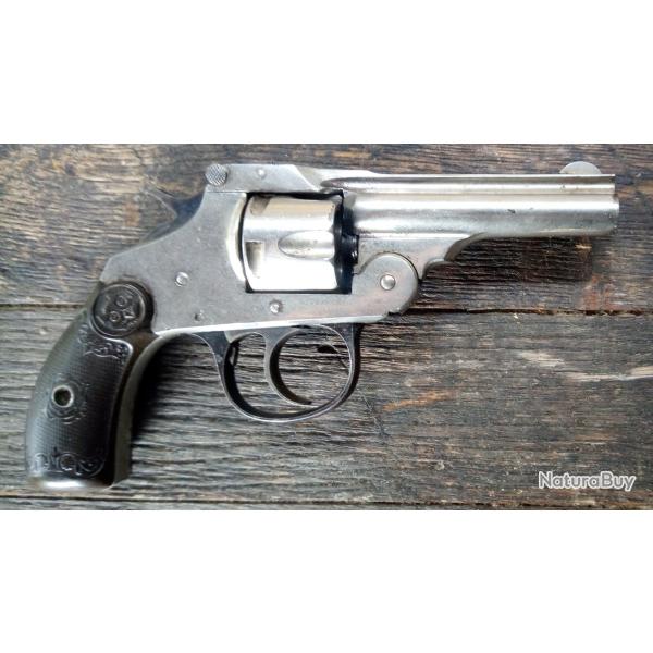 IVER & JOHNSON TOP BREAK SAFETY AUTOMATIC HAMMER 2eme MODEL