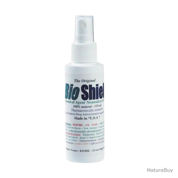 D�contaminant Lacrymog�ne CS et Poivre - Bio Shield