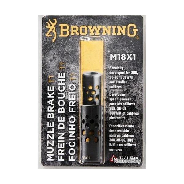 Frein de bouche BROWNING T1 M18X100 calibre 30