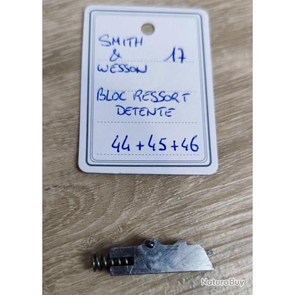 PI�CE SMITH & WESSON MOD 17 - K FRAME - BLOC RESSORT DETENTE