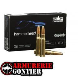 Munitions SAKO 9.3X62 HAMMERHEAD SP 18.5G 286GR X20