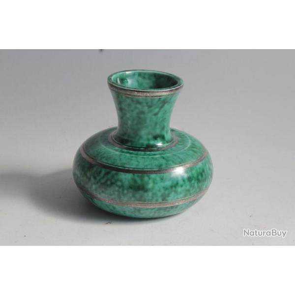 Petit vase c�ramique Wilhelm K�ge Gustavsberg Argenta Su�de