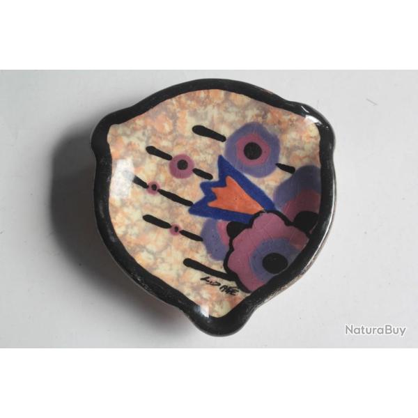 Louis Auguste DAGE Cendrier cramique Art dco