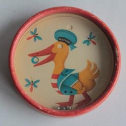 Ancien Jeu d'adresse de poche Canard Neptun