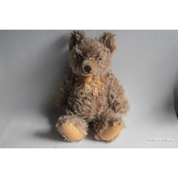 STEIFF Ours articul Zotty bruiteur Peluche mohair