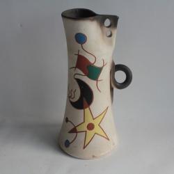 Vase céramique style Miro