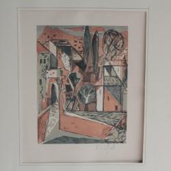 Lithographie originale Bodjol