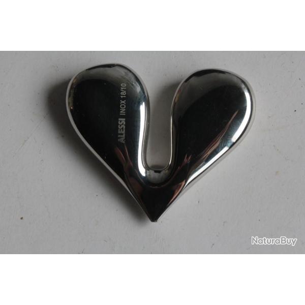 ALESSI Ouvre noix Coeur acier Jim Hannon-Tan